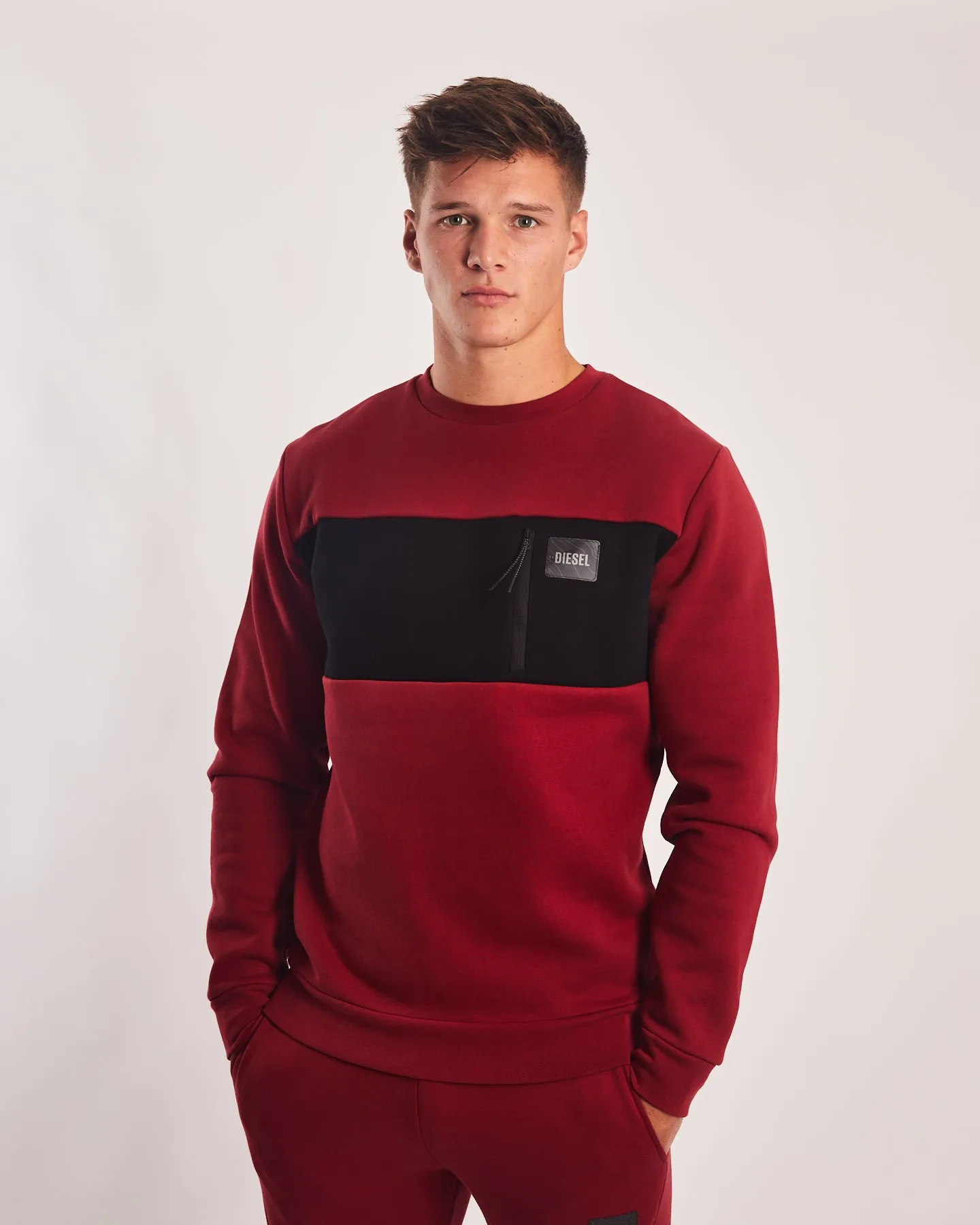 Leopold Sweatshirt Sonic Red