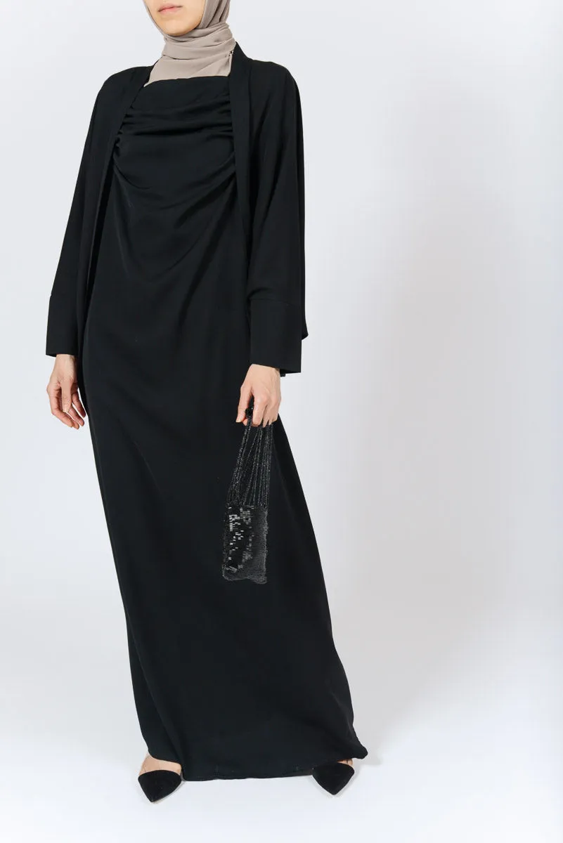 Libas Black Dress Abaya