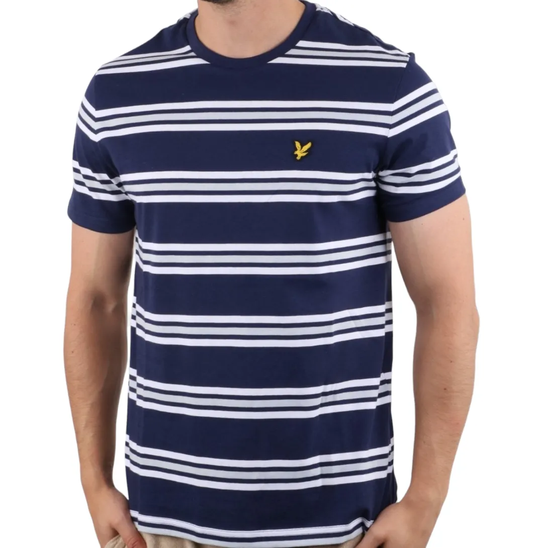 Lyle and Scott Multi Stripe T-shirt