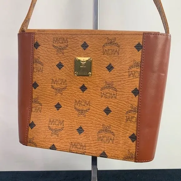 MCM VTG small satchel RARE bag