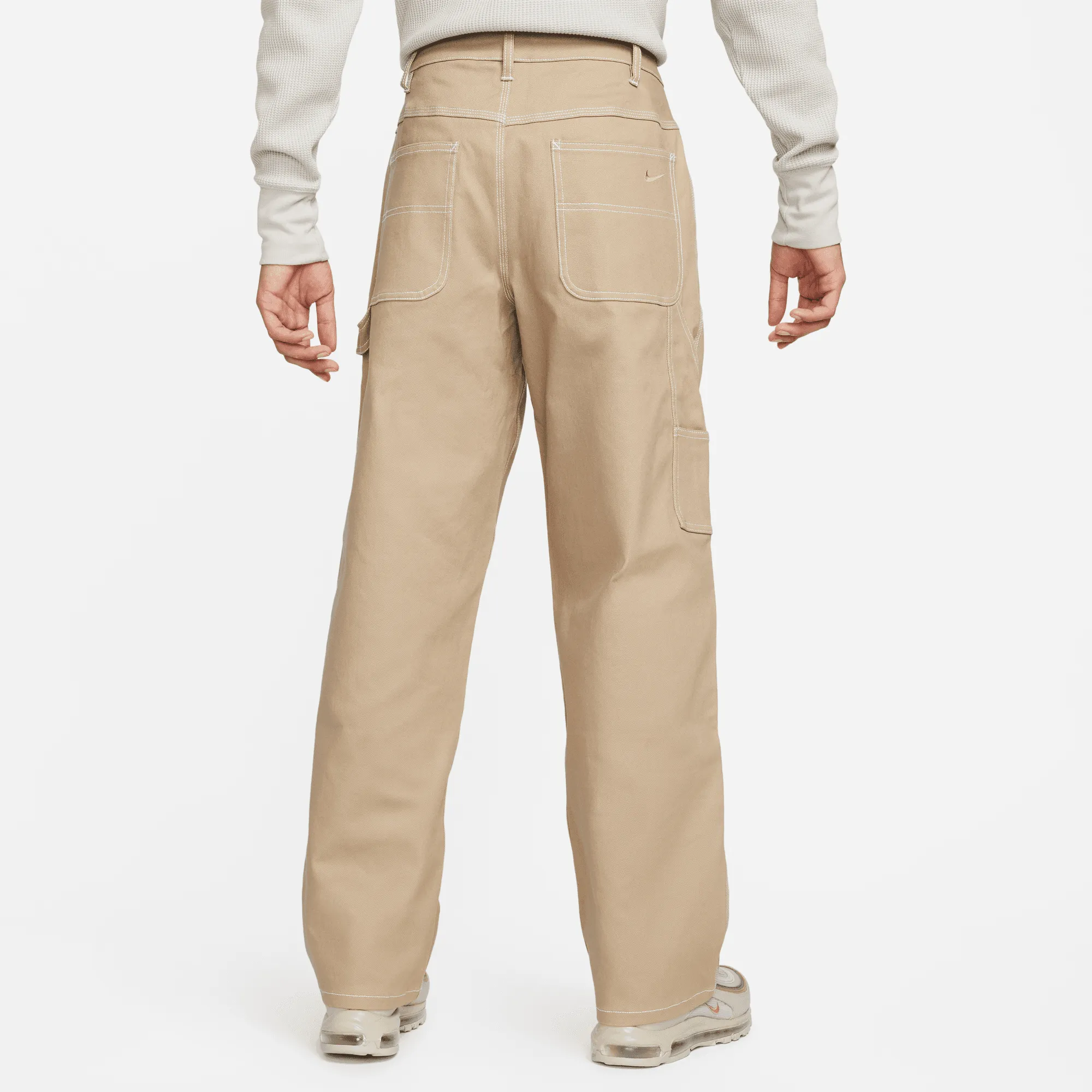 Men's Nike Life Carpenter Pants - Khaki/Khaki