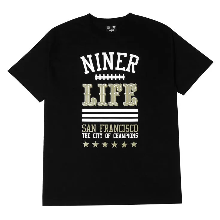 Mens Thrill Of Victory Life T-Shirt Black