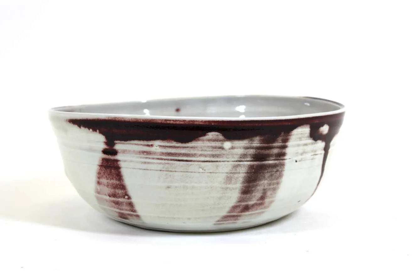 Mid-Century Modern Style Studio Ceramic Bowl