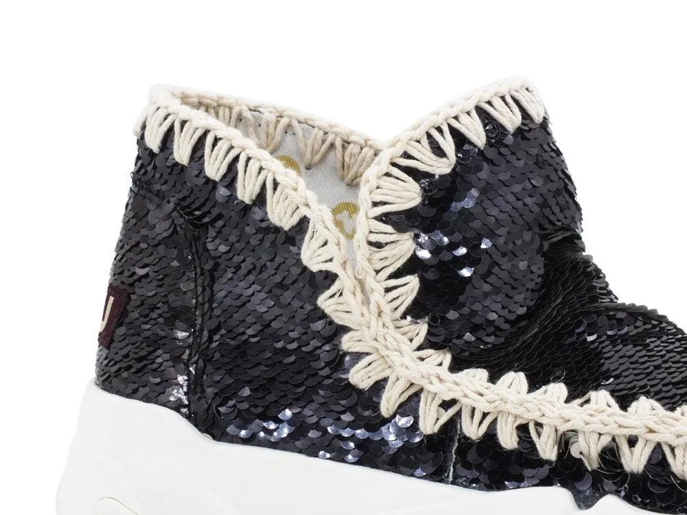 MOU Eskimo Trainer Sequins Black MU.SW201000G