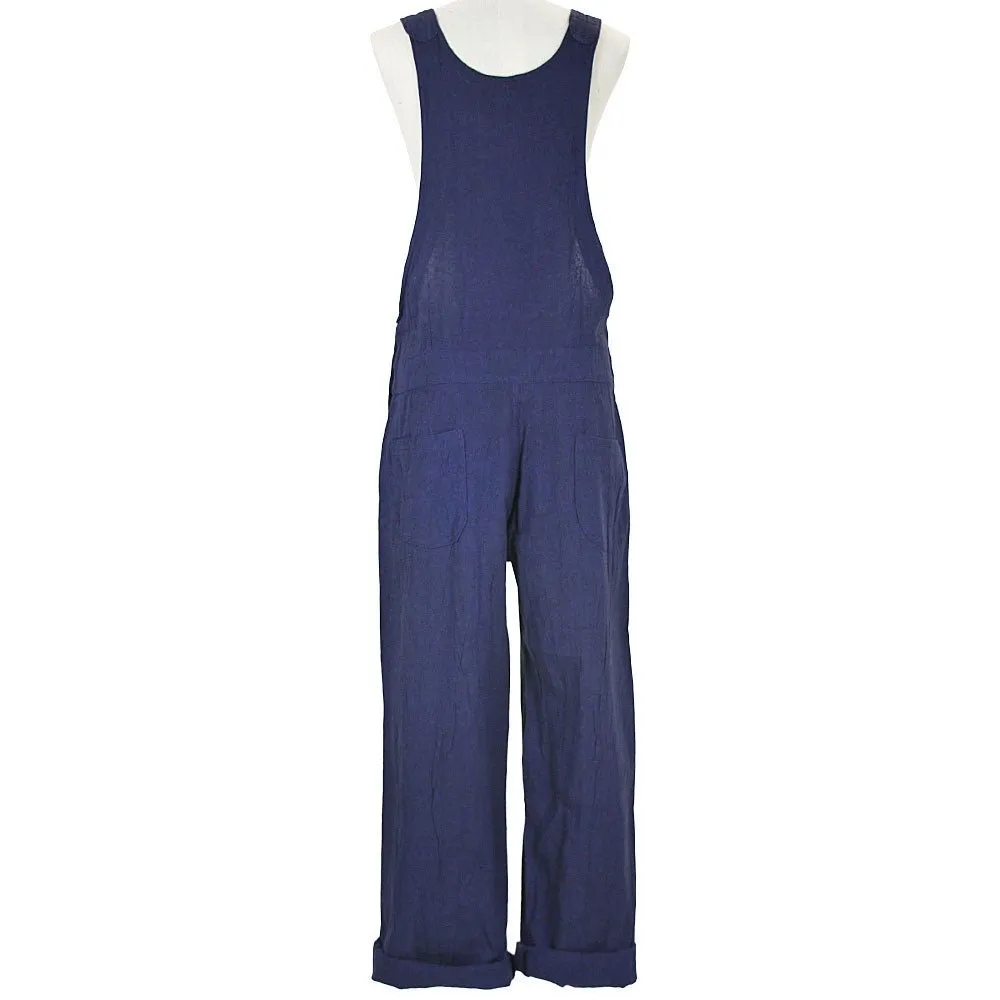 Navy Ella Overalls