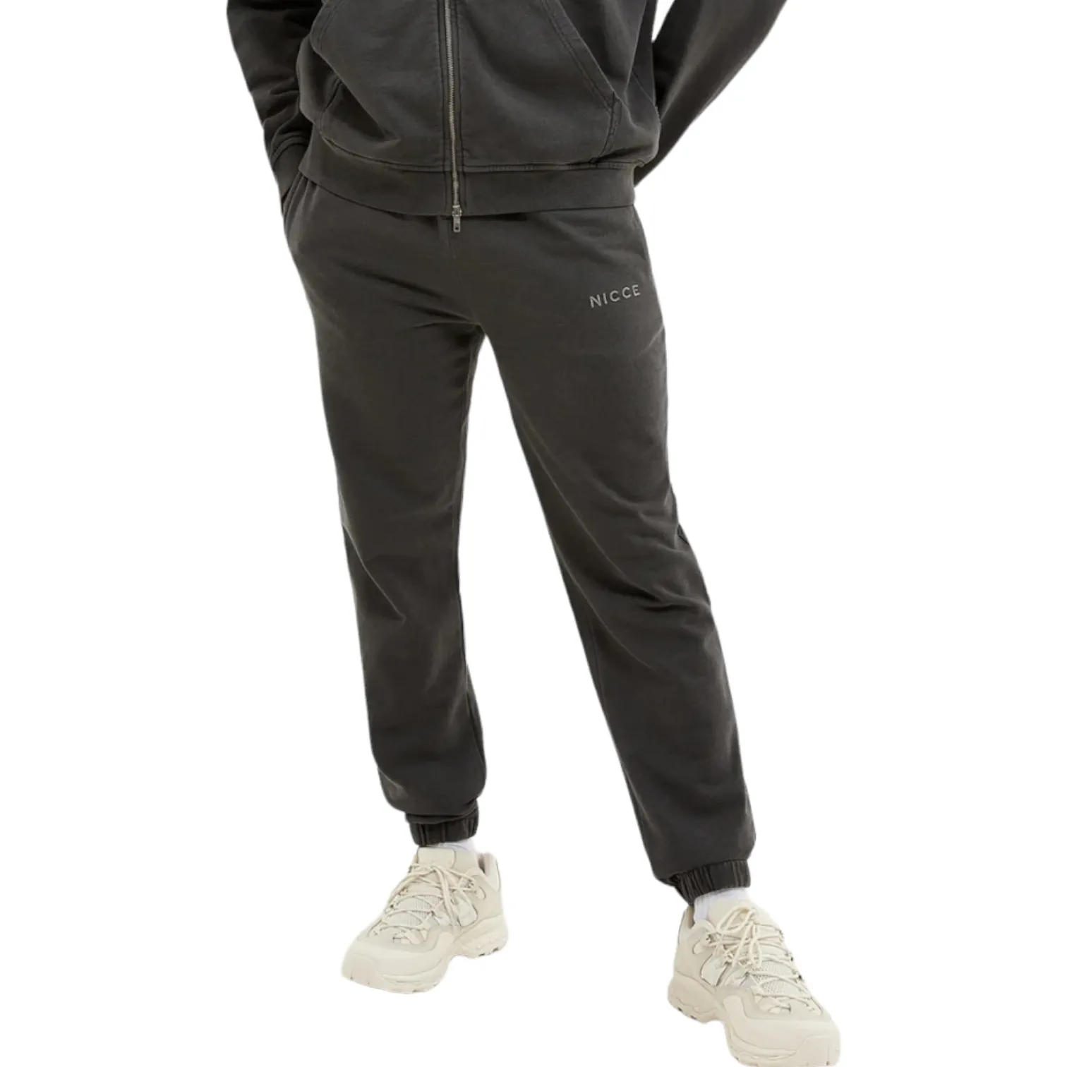 Nicce Garmet Dye Mercury Joggers - Black