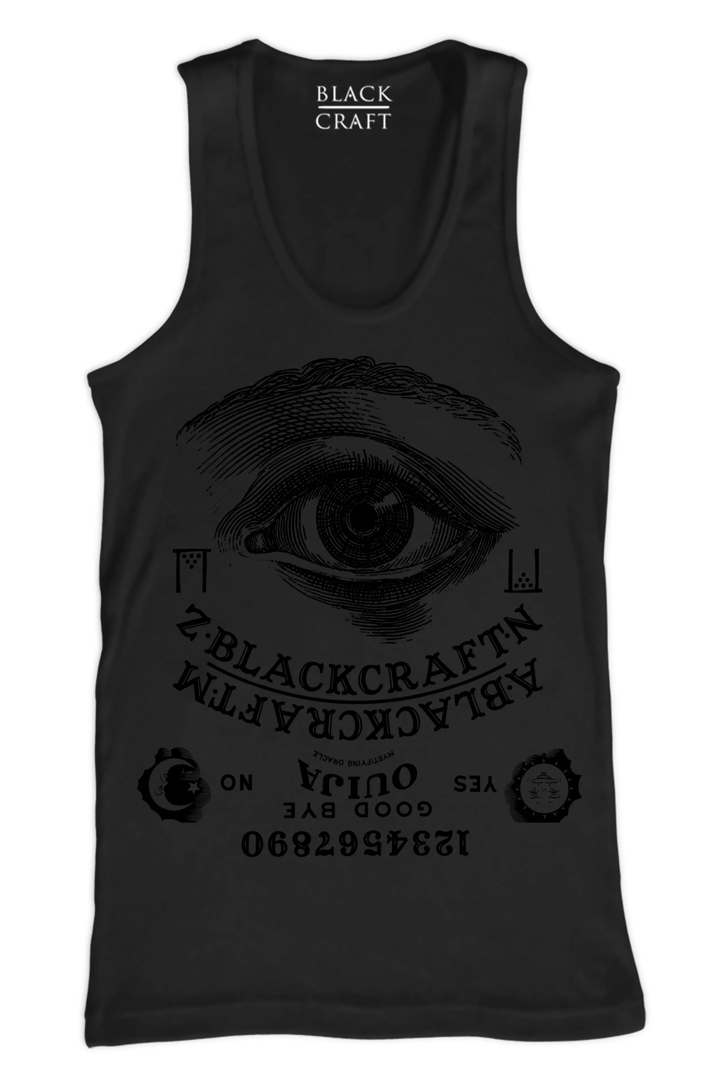 Ouija Black On Black - Tank Top