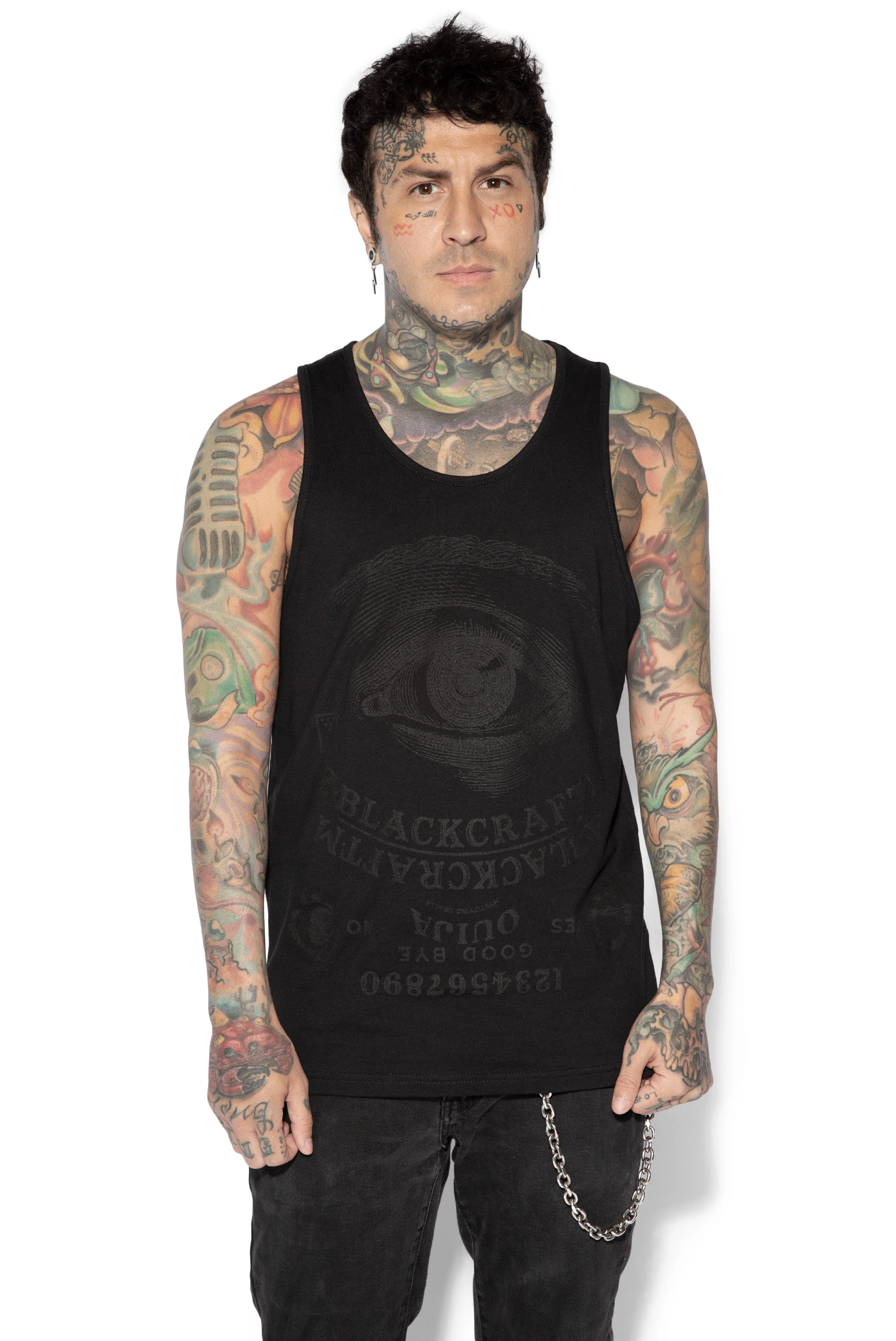 Ouija Black On Black - Tank Top