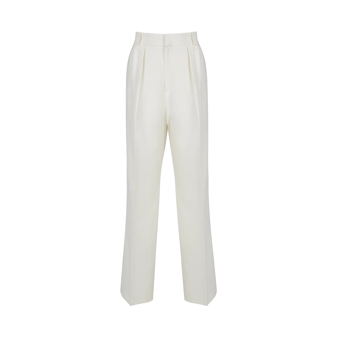 Pleated Tailored Trousers