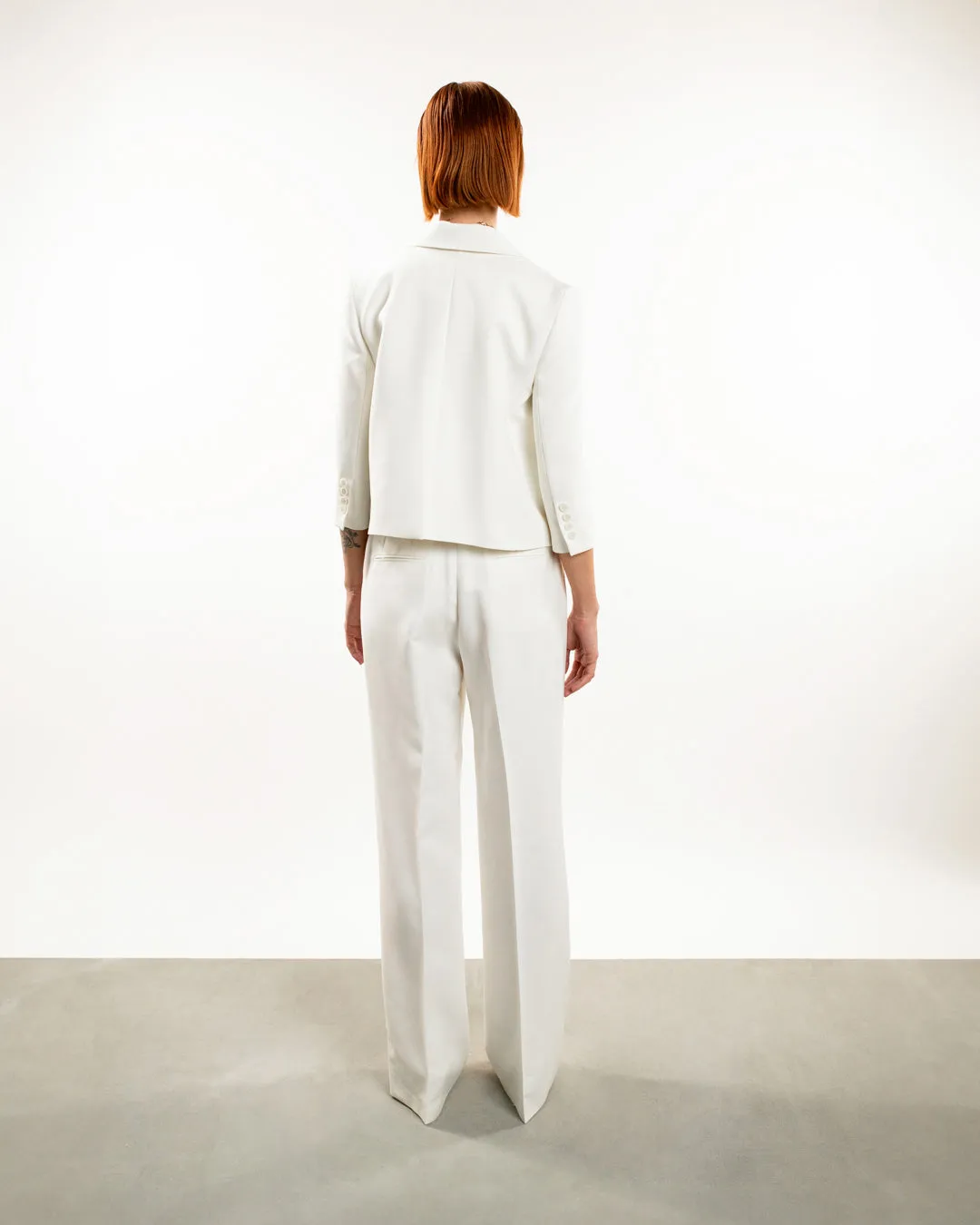 Pleated Tailored Trousers