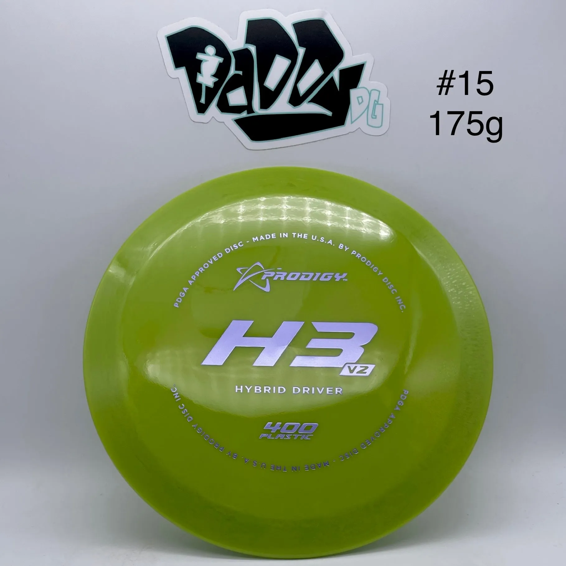 Prodigy H3 V2 400 Plastic Hybrid Driver