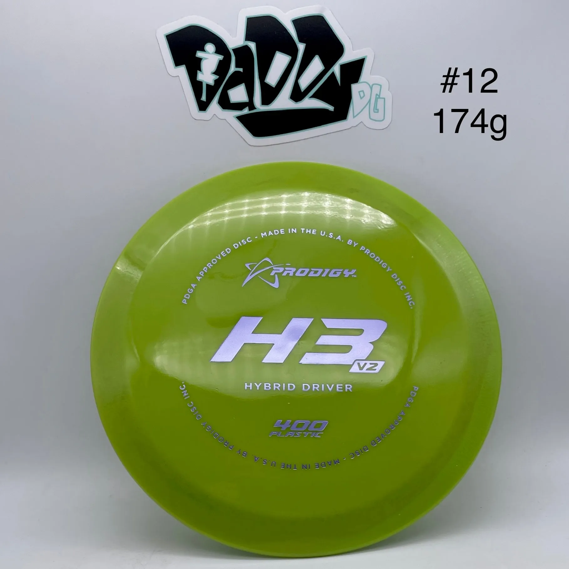 Prodigy H3 V2 400 Plastic Hybrid Driver