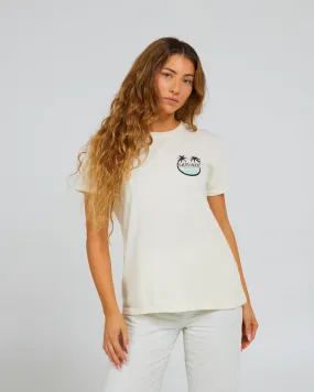 Shades Off White Boyfriend Tee