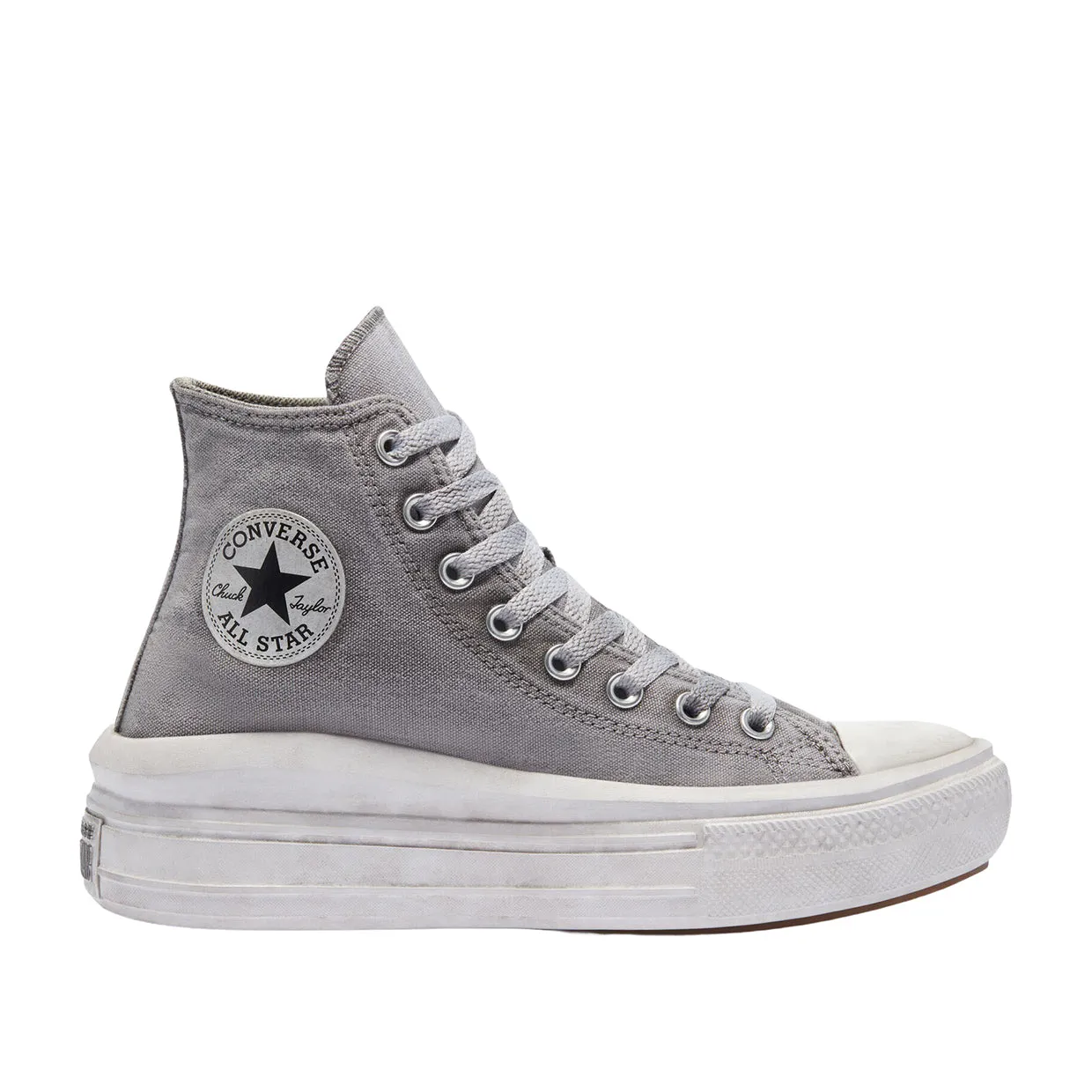 Sneakers Donna Converse Chuck Taylor All Star Move LTD Grigio