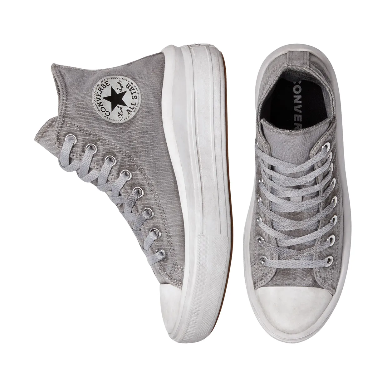 Sneakers Donna Converse Chuck Taylor All Star Move LTD Grigio