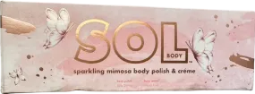 sol Sparkling Mimosa Body Polish & Créme one size