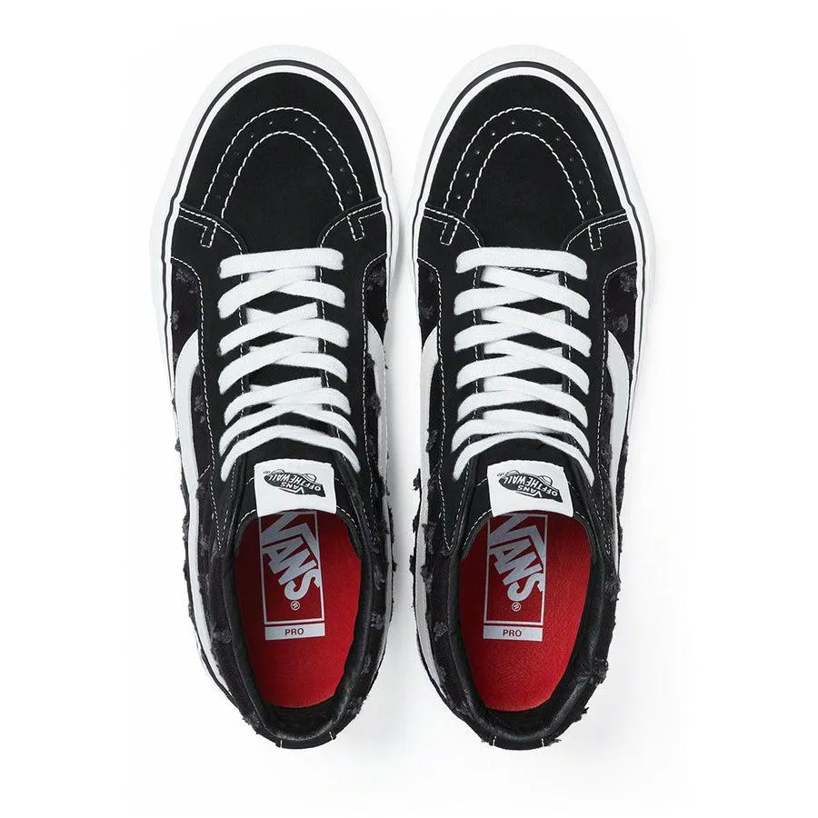 Supreme/ Vans Hole Punch Denim Sk8-Hi Pro (Black)