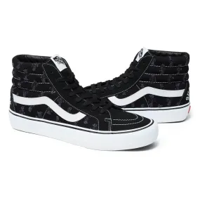 Supreme/ Vans Hole Punch Denim Sk8-Hi Pro (Black)