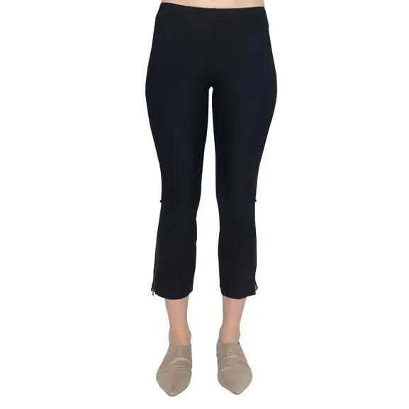 Tech Stretch Cropped Side Zip Legging Mitra