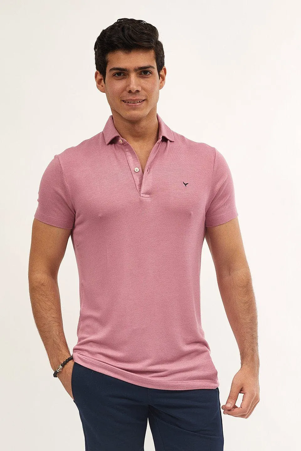 Textured Polo shirt - CASSIS