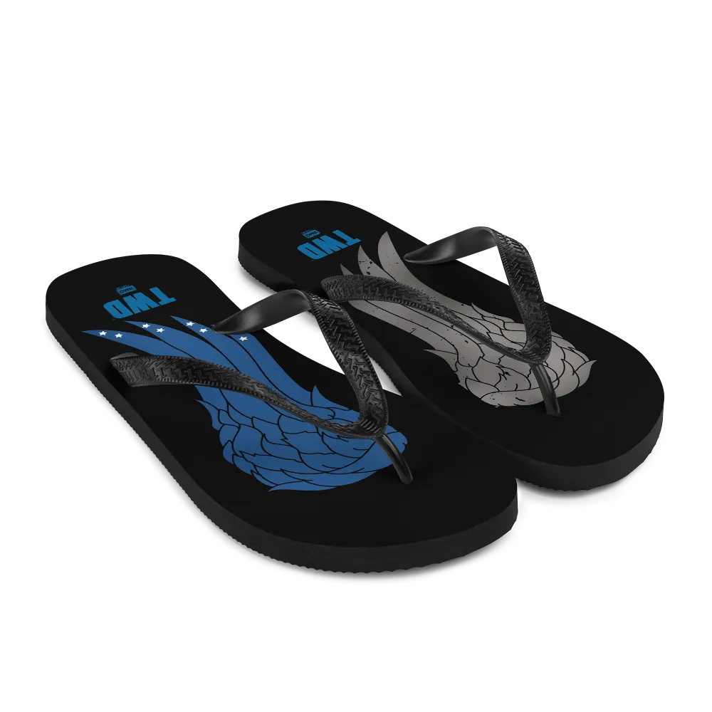 The Walking Dead Daryl's Wings Flip Flops