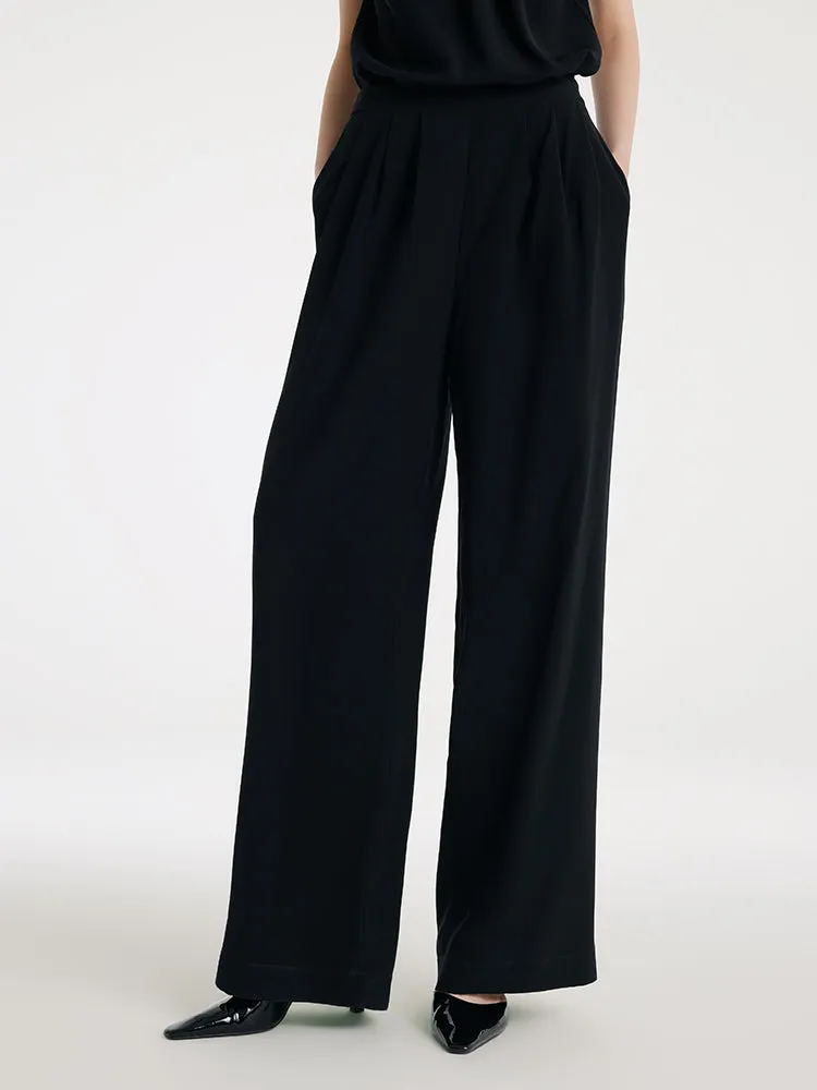 Triacetate Straight Women Pants