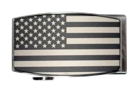 USA Flag Black Aston Dress Buckle, Fits 1 3/8 Straps