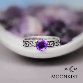 Vine Filigree Wedding Promise Ring | Moonkist Designs