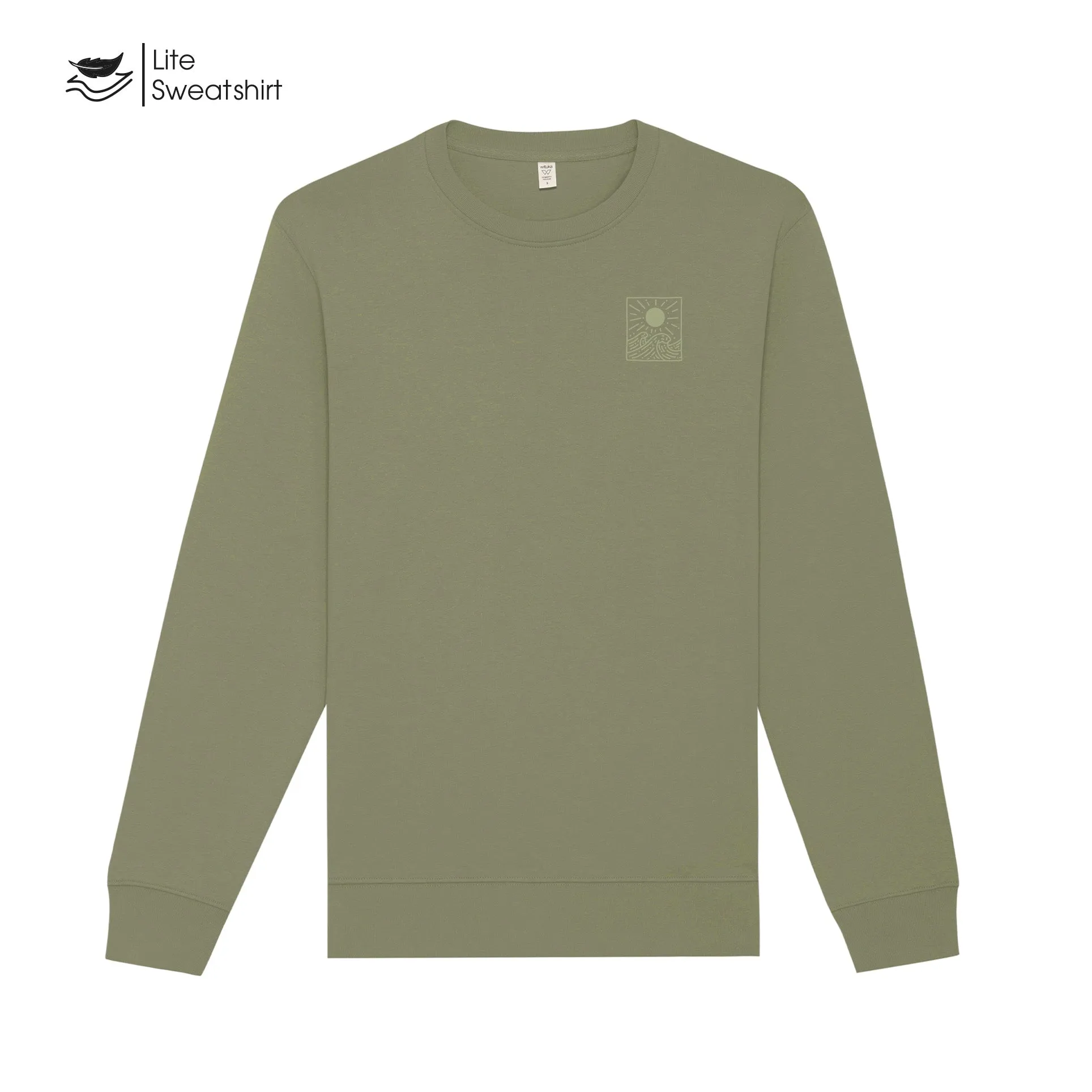 Wave and Sun Sweatshirt Lite