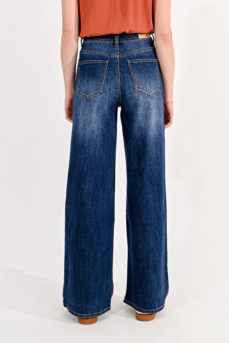 Wide Leg Jeans by Molly Bracken