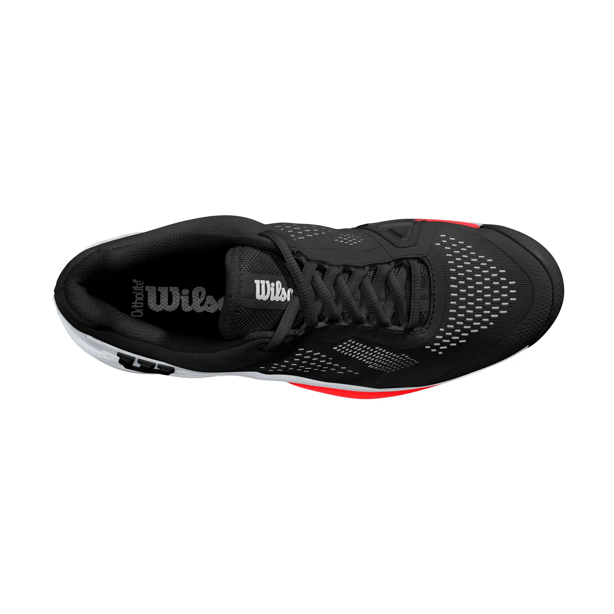 Wilson Rush Pro 4.0 Men shoes - Black/White/Red