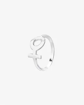 Women Unite ring silver