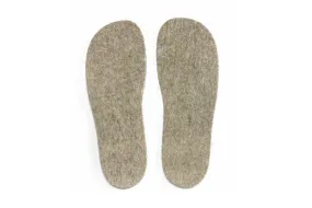 Women's Felt Insole - Oatmeal