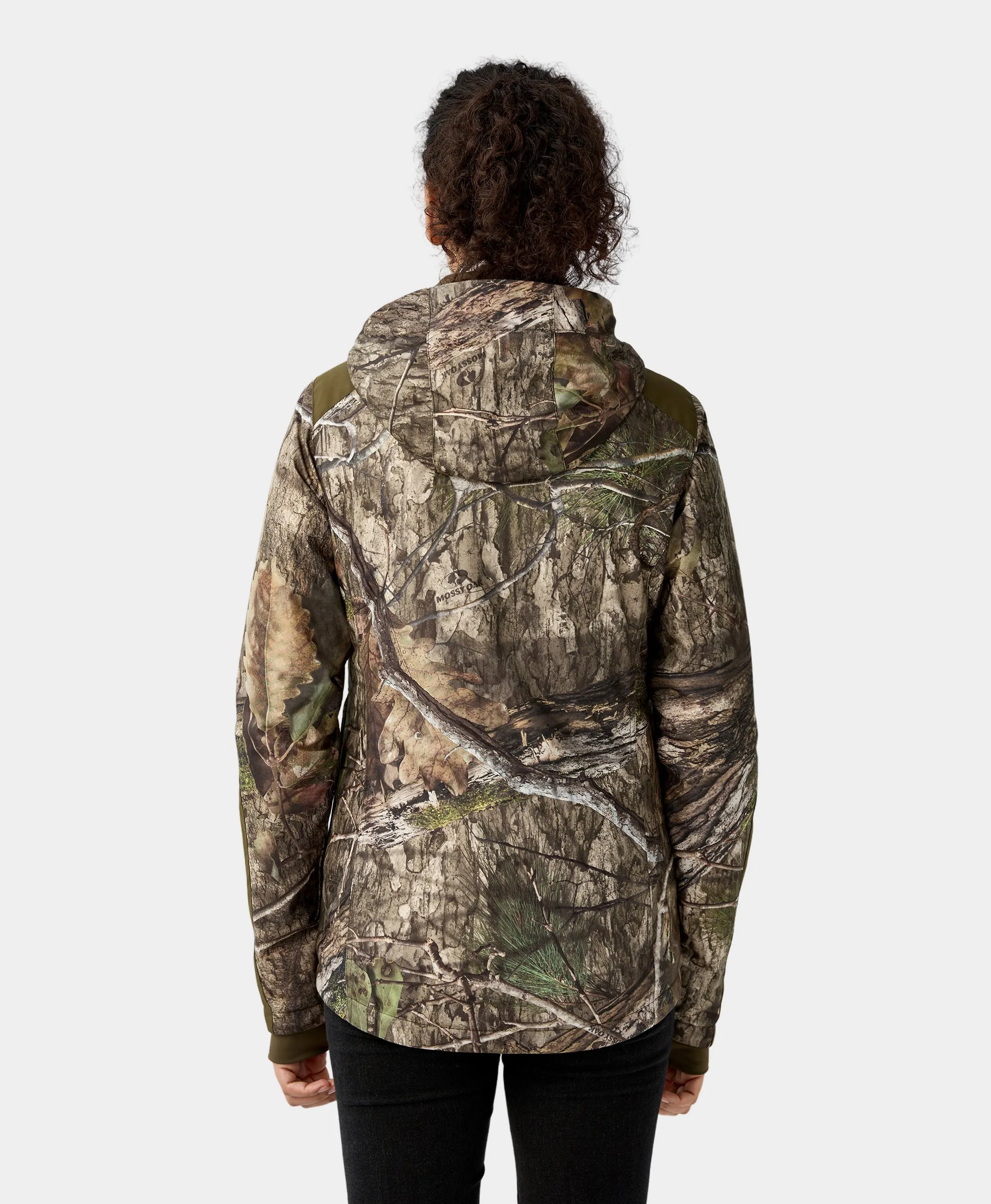 Women's Heated Hunting Jacket - Camouflage, Mossy Oak® Country DNA (Apparel Only)