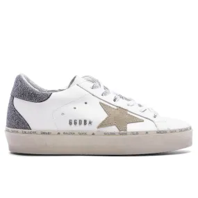 Women's Hi-Star - White/Taupe/Silver