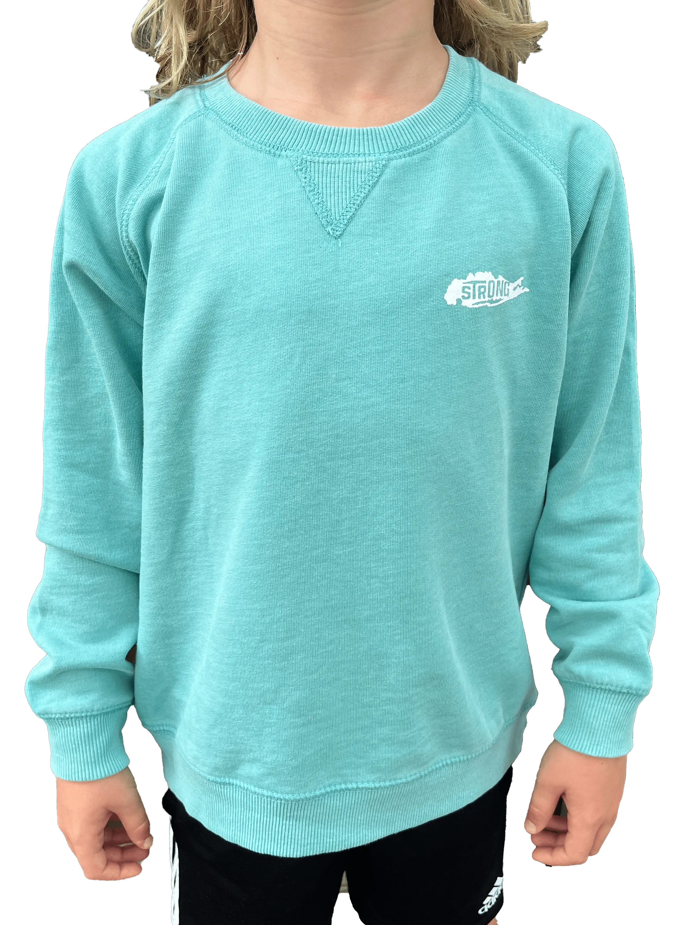 Youth Long Island Beach Wave Crew Sweater